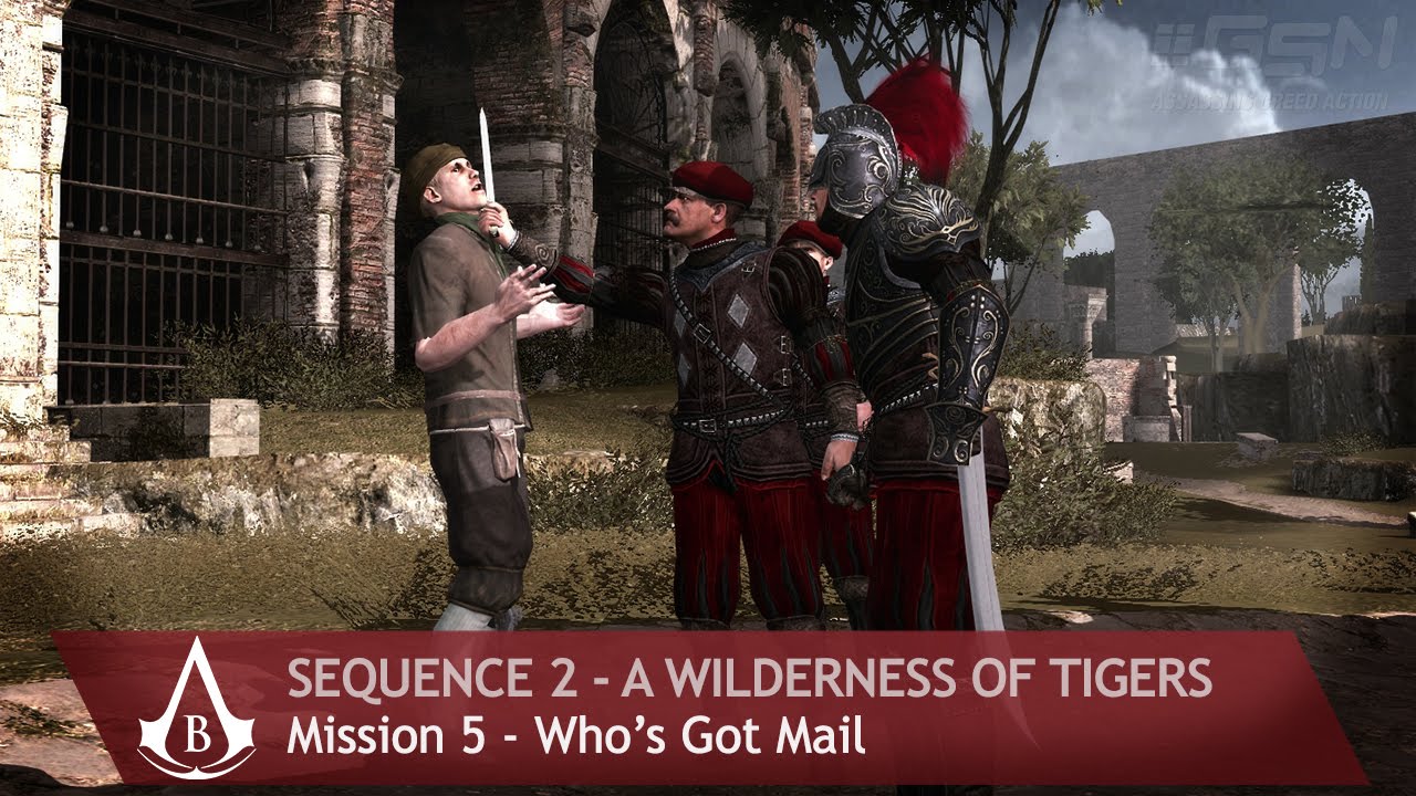 Assassin's Creed: Brotherhood - Sequence 2 - Mission 5 - Who's Got Mail (100% Sync)