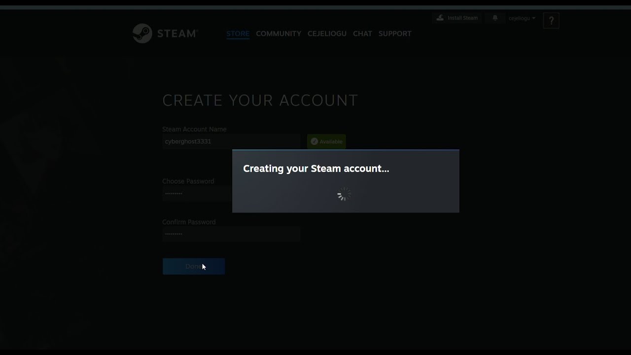 Create a Steam Account(Disconnect from VPNs and proxies issue) Updated 2024 Guide