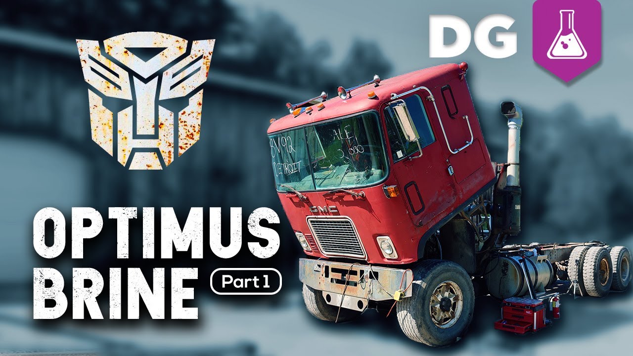 Двухтактный Detroit, который... НЕ заводится? GMC Cabover 1979 года | #OptimusBrine