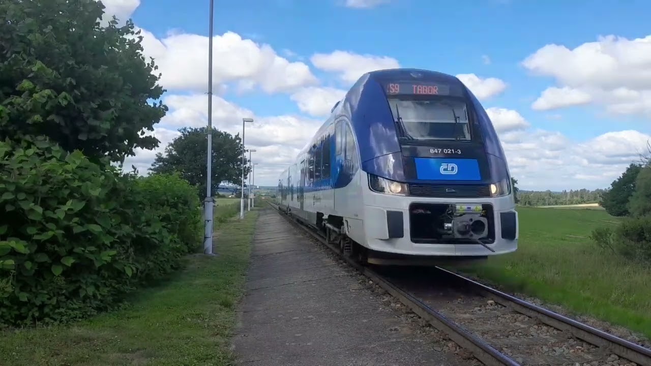 Železniční stanice Jetětice 28.6.2025