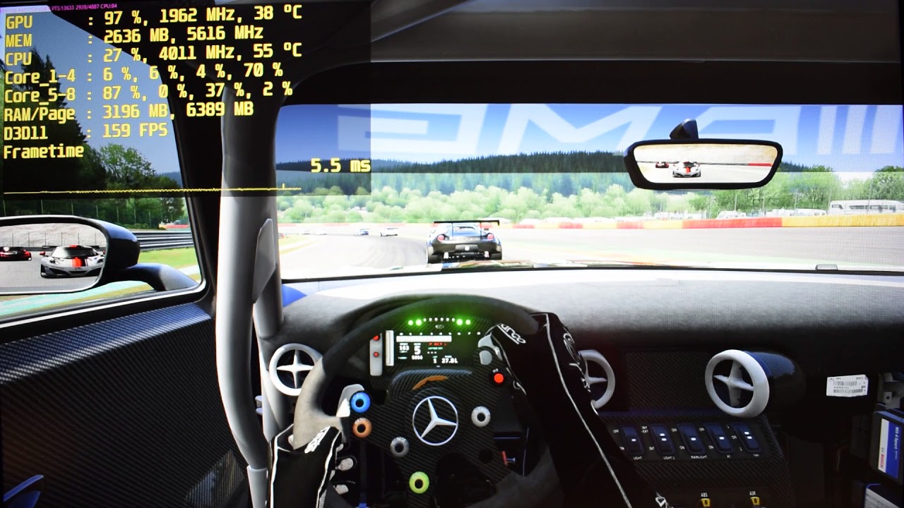 Assetto Corsa - i7 920 - GTX 1080 Ti - 1440p Test