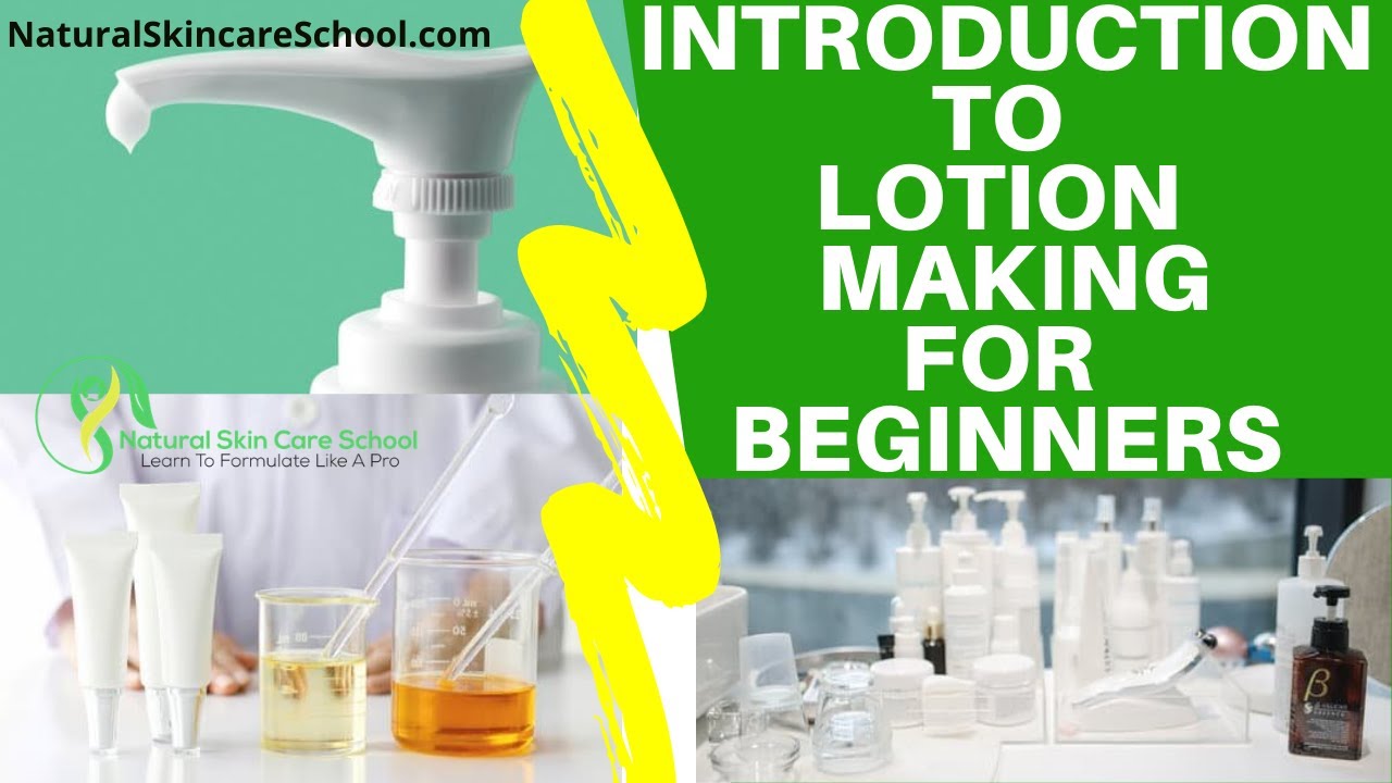 Introduction To Lotion Making For Beginners  How To Use Emulsifying Wax For Basic Lotion Formulation