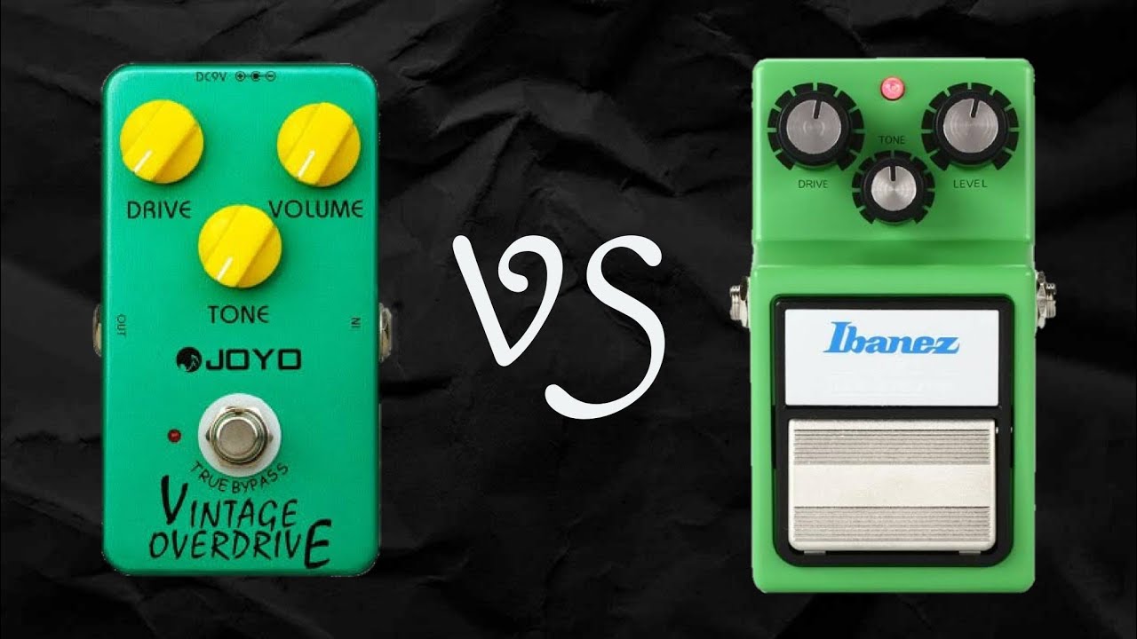 Joyo Vintage Overdrive VS Ibanez TS9, Sound Comparison