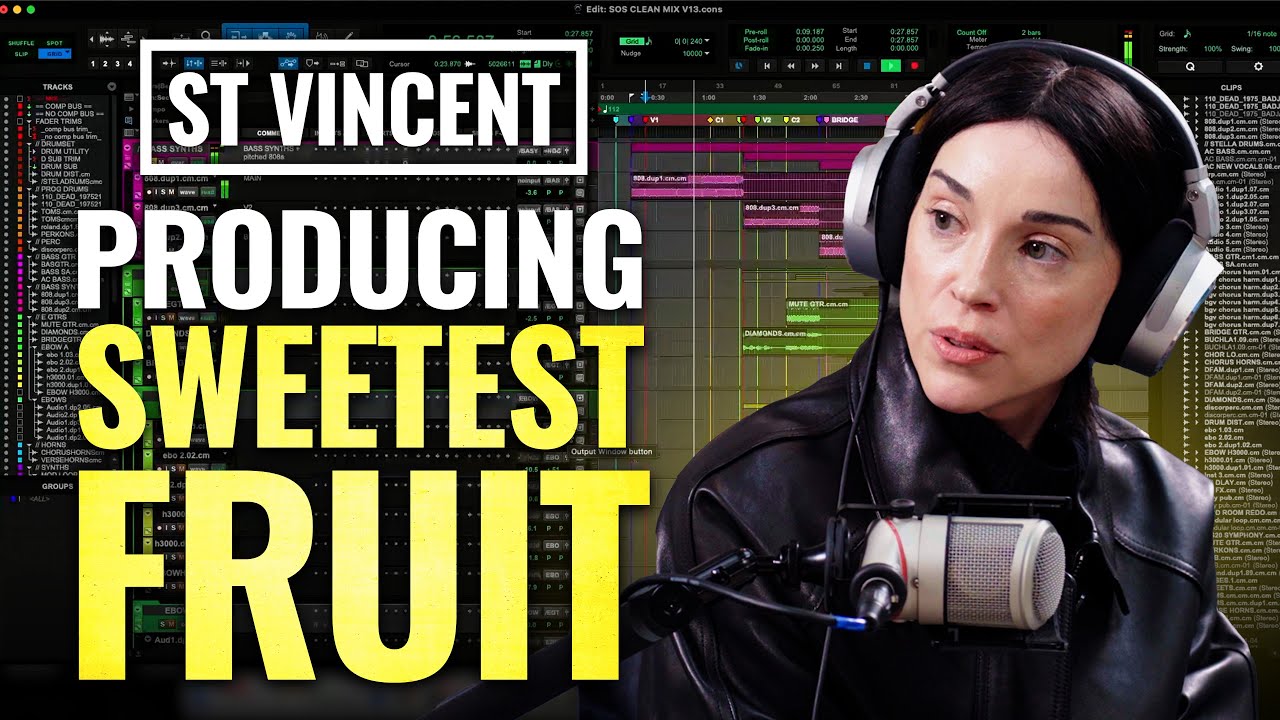 Production Breakdown: St. Vincent Unpacks Stems and Breaks Down 