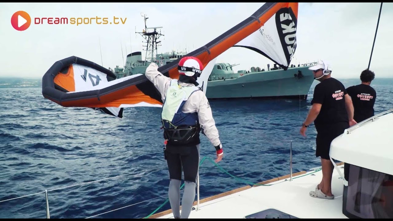 The 1500 kilometres Kiteboardrace