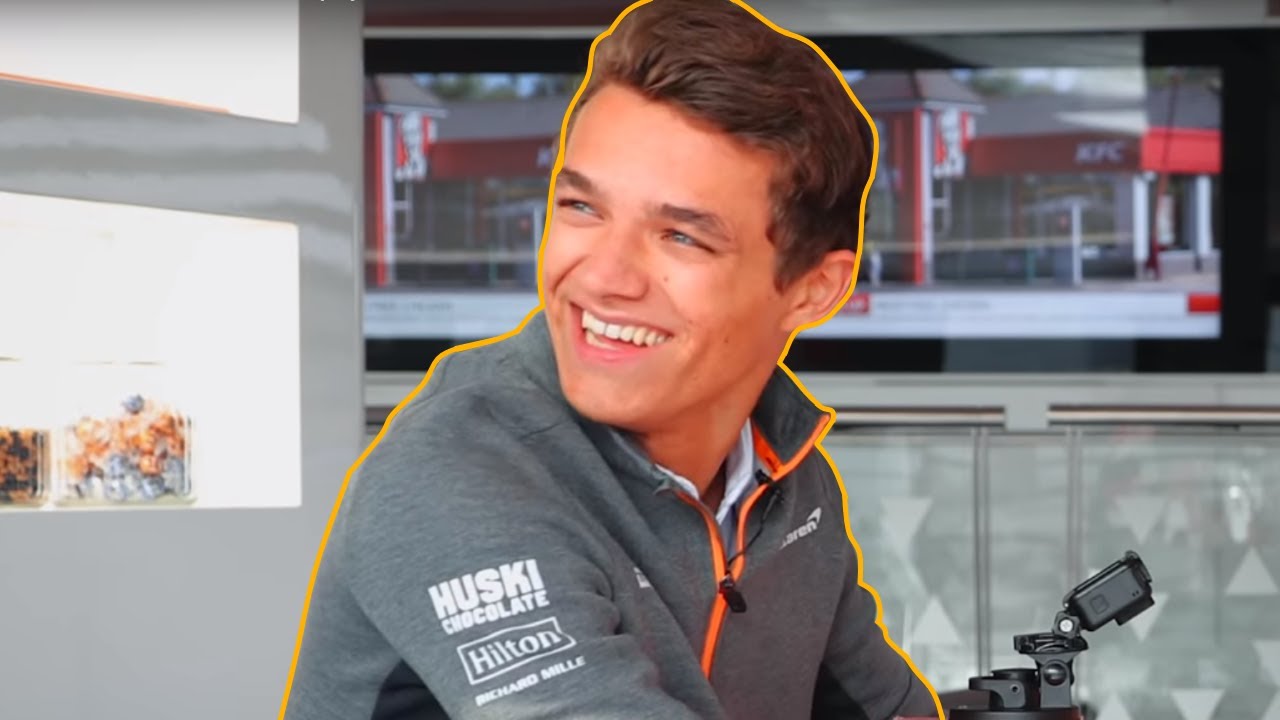 Lando Norris Being a 