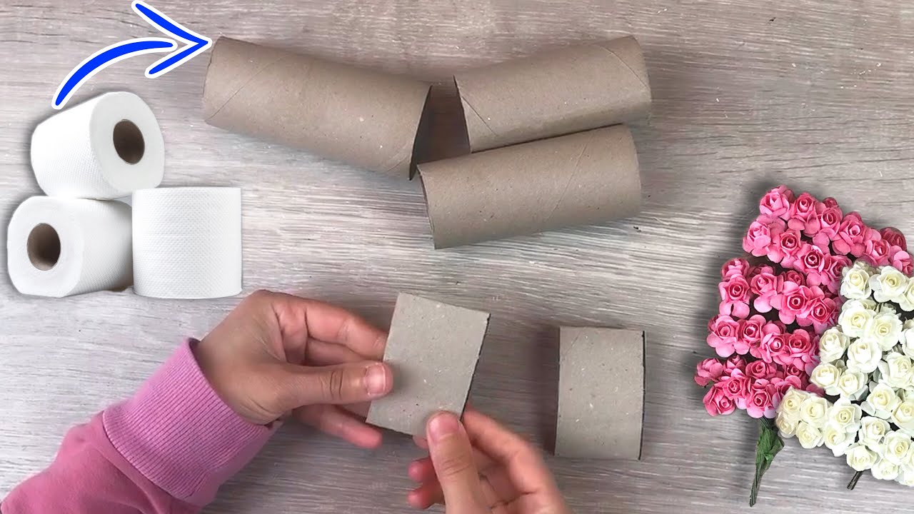 Я сделала очень красивые свадебные подарки из рулонов туалетной бумаги 💍 💕