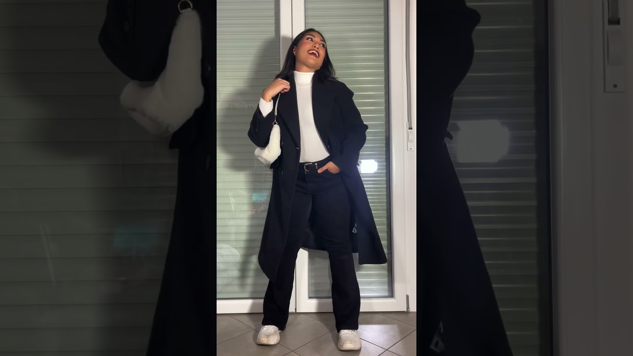 3 outfits 1 abrigo🖤💋 