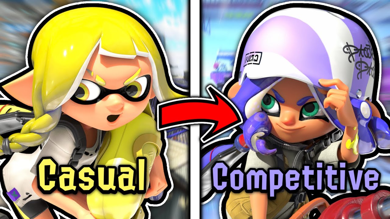 От казуального к соревновательному Splatoon при участии @Zorconic @NubIthink