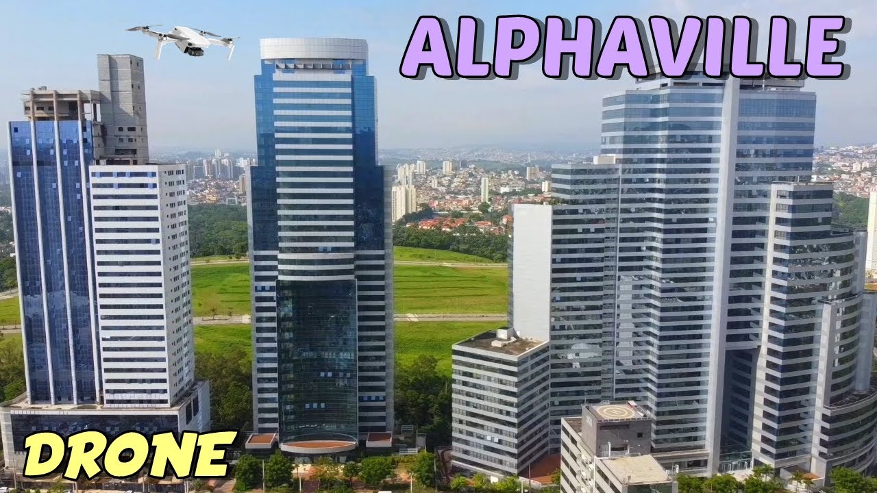 Drone voa em Alphaville (Alphaville Empresarial, Av. Andrômeda e arredores) - Barueri - São Paulo