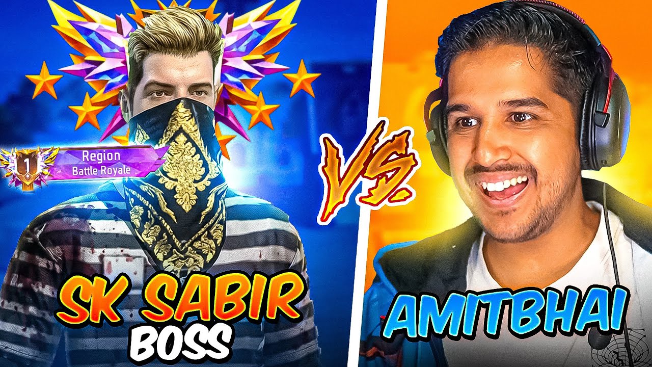 AMITBHAI  vs  SK SABIR BOSS 🔥🔥🔥  DESI GAMERS