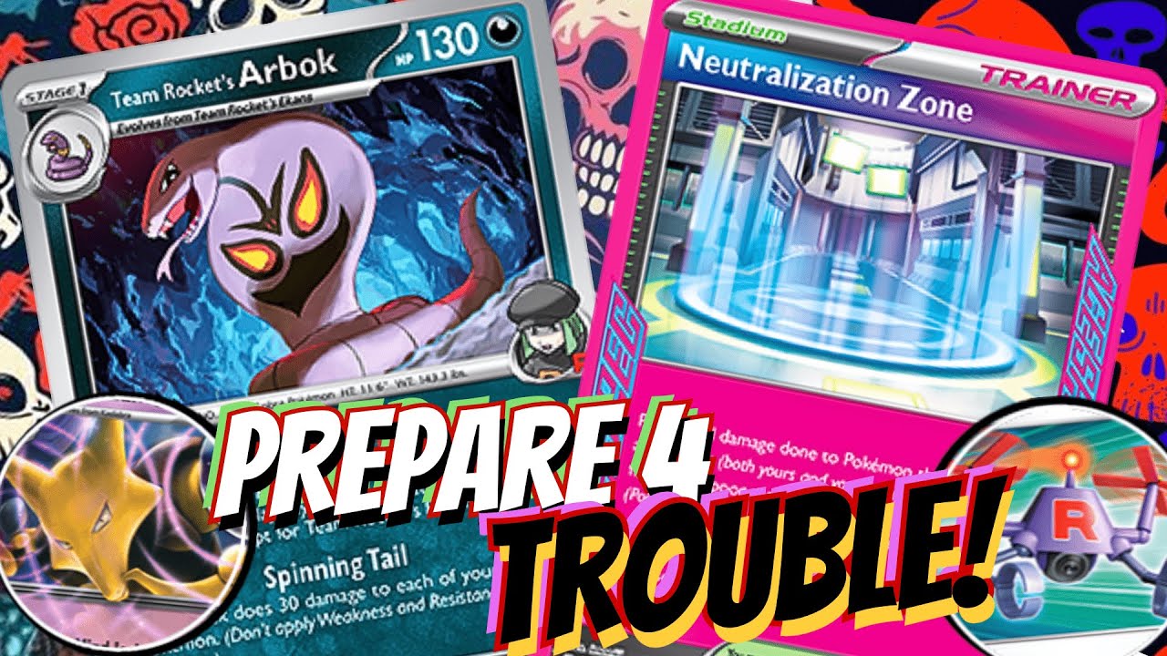 Team Rocket's Chingling. Make Them CONCEDE! 🐍🔒W/ Rocket's Grimer & Arbok. PTCGL Destined Rivals