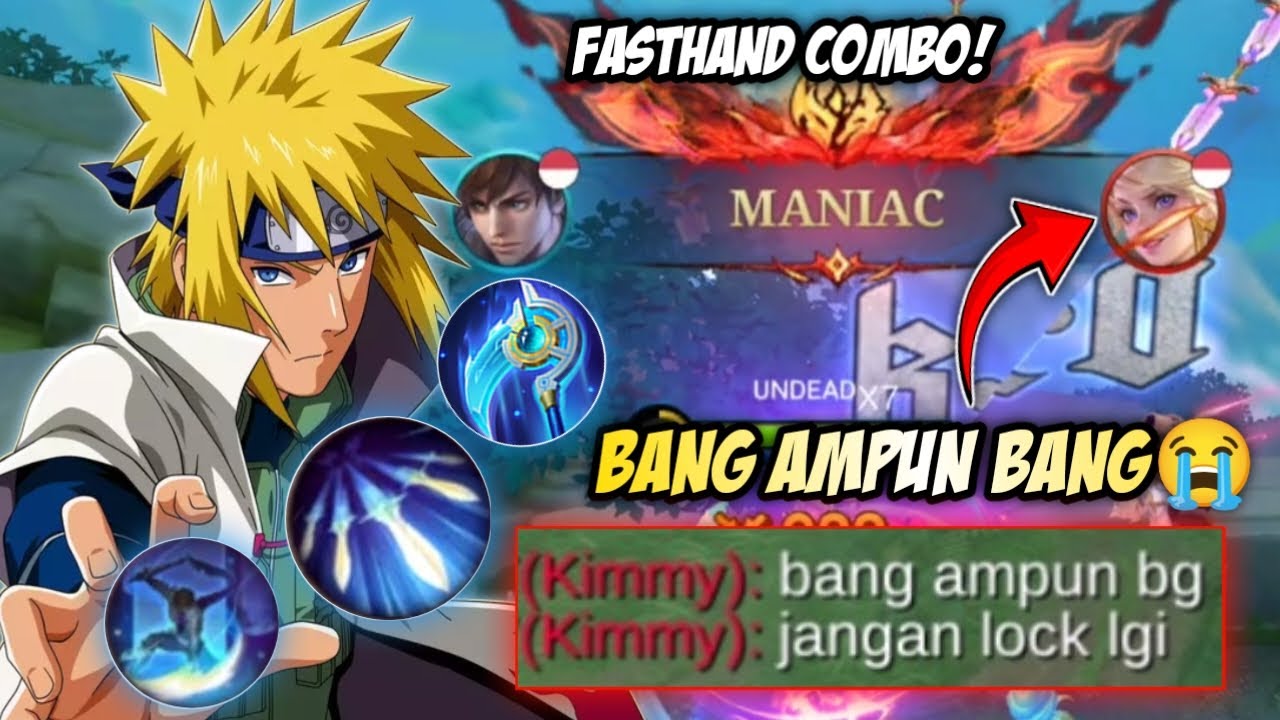 GUSION FASTHAND COMBO! AKIBAT SOK KERAS DIAWAL! LANGSUNG GW LOCK SAMPAI KENA MENTAL😁 | MLBB