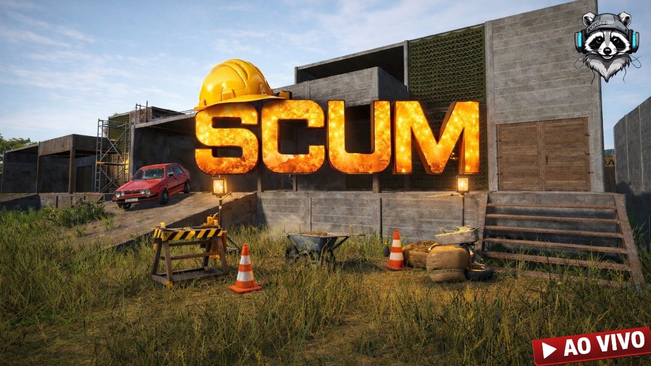SCUM - ÚLTIMA SEMANA PRA ENTREGAR AS CASAS! #aovivo #scum #livepix