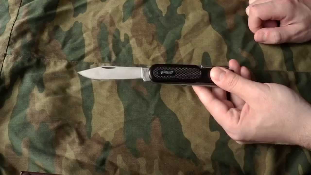 Складной нож Walther Classic Military Knife