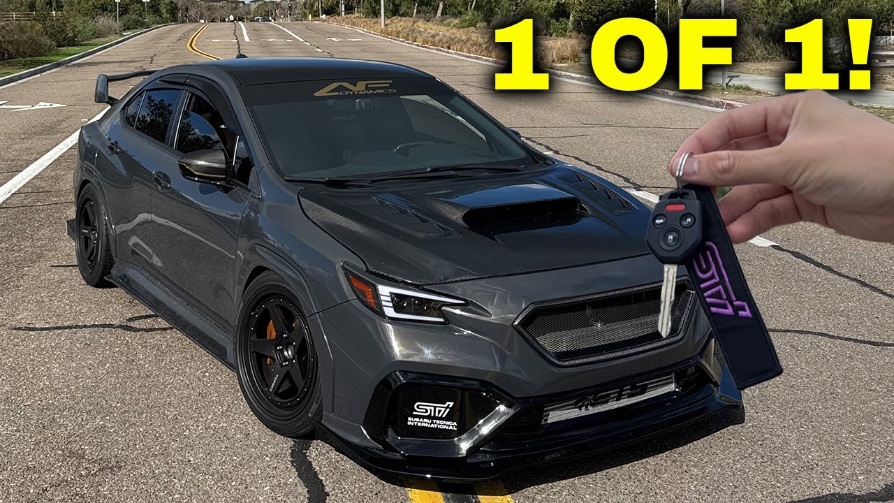 VB WRX STI...? Subaru WRX с задним приводом и мощностью 500 л.с.!