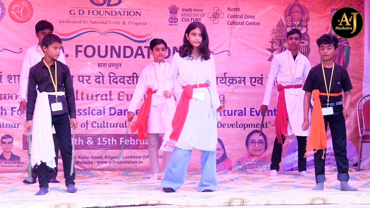 Chogada | Classical Dance | Cultural Event | G.D. FOUNDATION INDIA | Araria Mushaira 2026 AJ Media