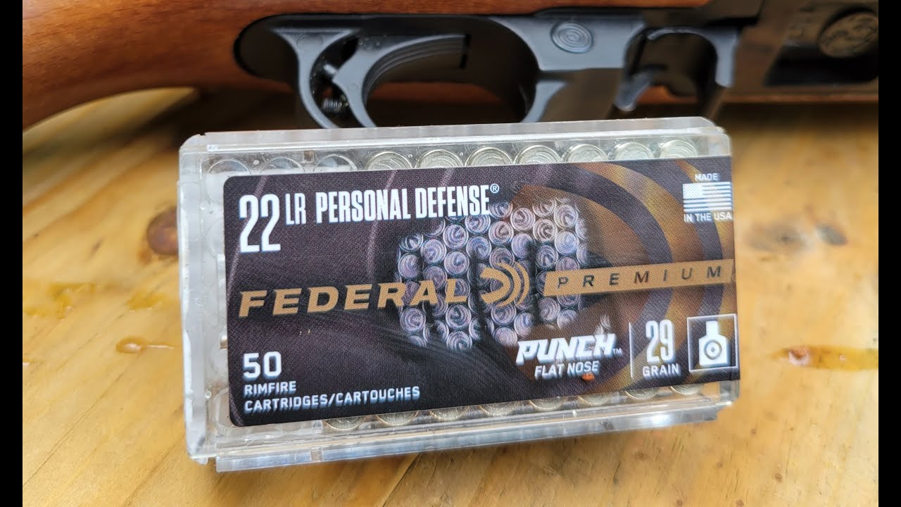 Удары из винтовки — Тестирование Federal Punch 22LR из винтовки