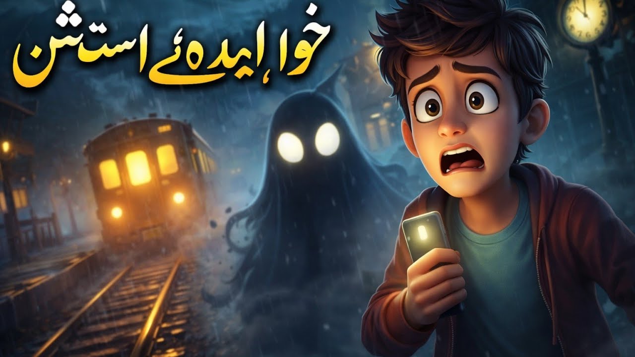 خوابیدہ ریلوے اسٹیشن | رات کا پراسرار واقعہ | Scary Horror Story