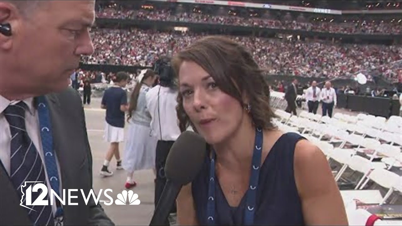 Inside State Farm Stadium and Remarks from Rep. Rachel Keshel