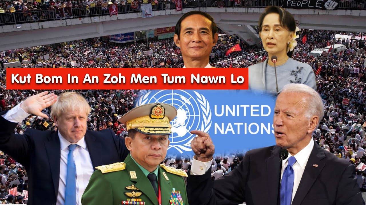 Myanmar Ramsung Thuthang; UN, UK le US Pawlin Ralrinnak An Pesal