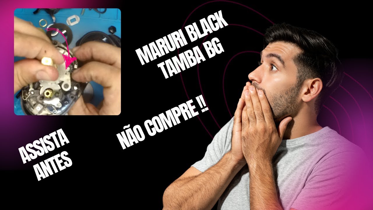 Desmontei a Maruri Black Tamba BG !! Olha isso !