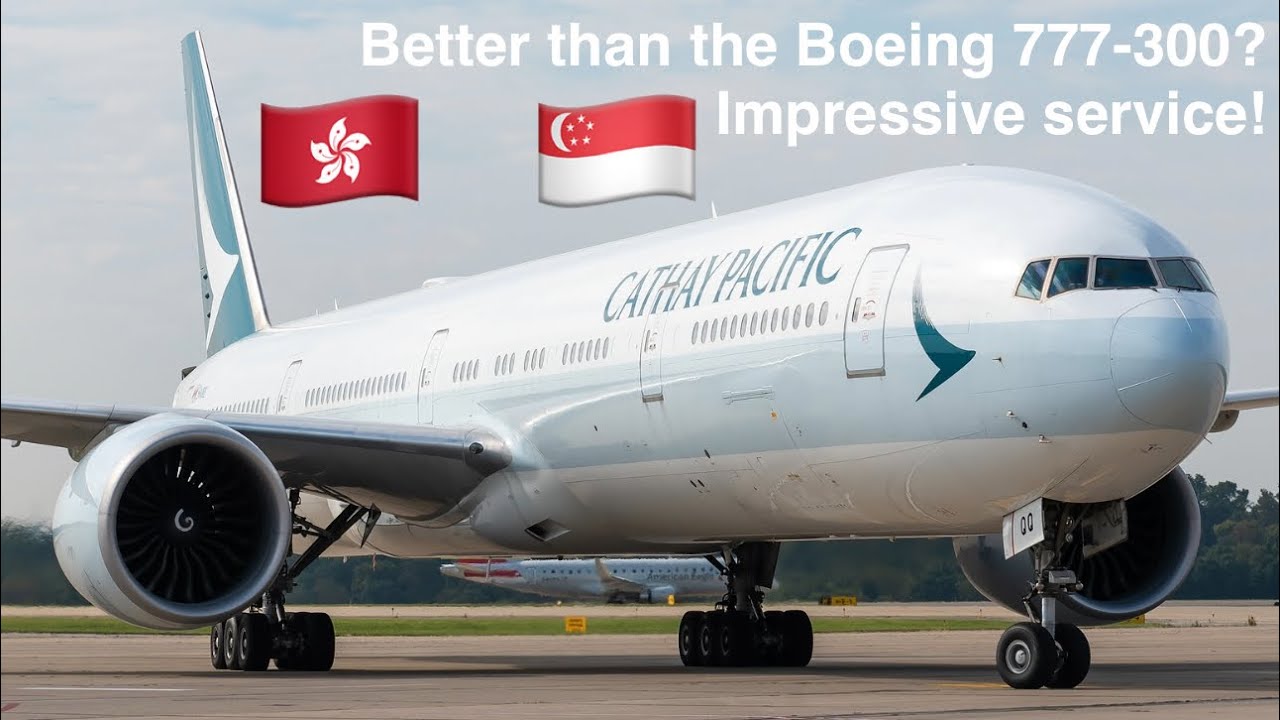 TRIPREPORT | ECONOMY CLASS | Cathay Pacific | Hong Kong - Singapore | Boeing 777-367(ER)