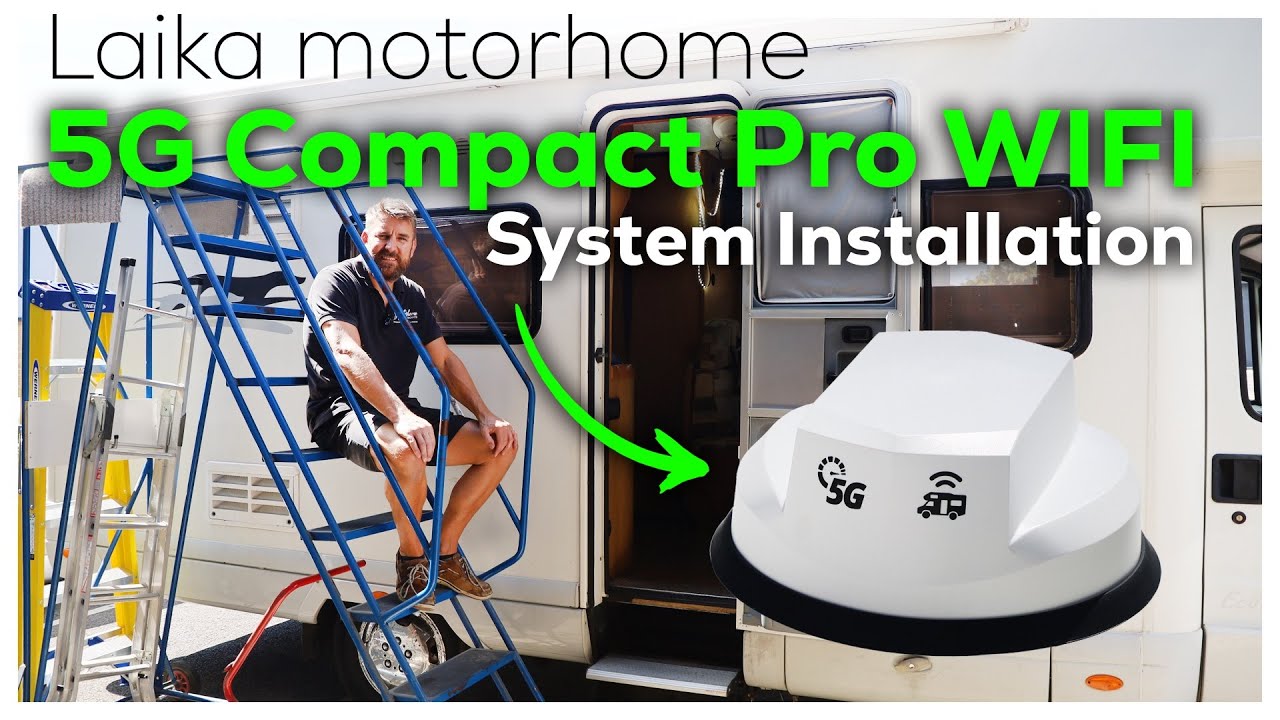 Kamper Laika | Instalacja systemu Wi-Fi 5G Compact Pro! (Połączenie internetowe w podr&oacute;ży)