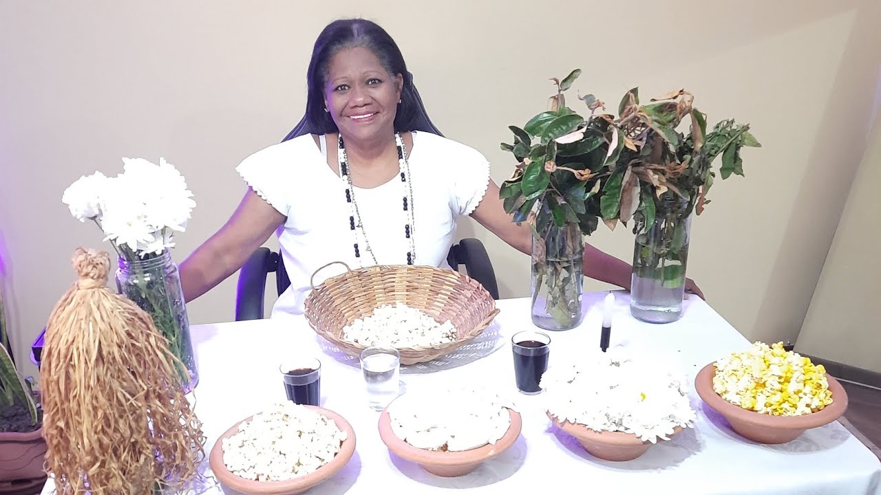 Oferendas de Obaluaê: aprenda a fazer o Doburu (pipoca) p/ Obaluaê no dendê, na areia e no azeite.