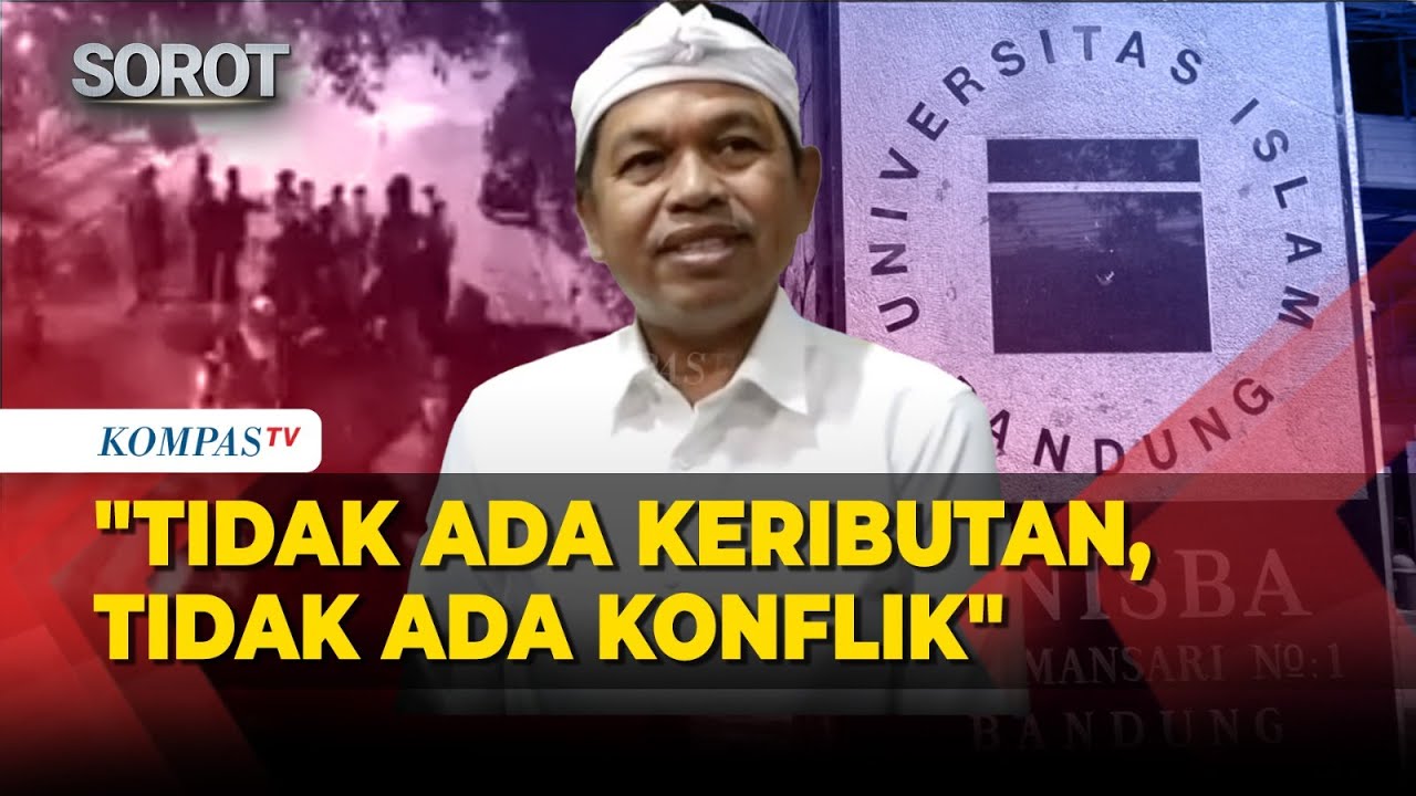 [FULL] Kata Dedi Mulyadi usai Bertemu Rektor Unisba soal Penembakan Gas Air Mata