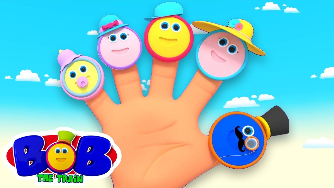 Famiglia dito | Canzoni per bambini | Cartoni animati | Bob The Train | Filastrocche italiane