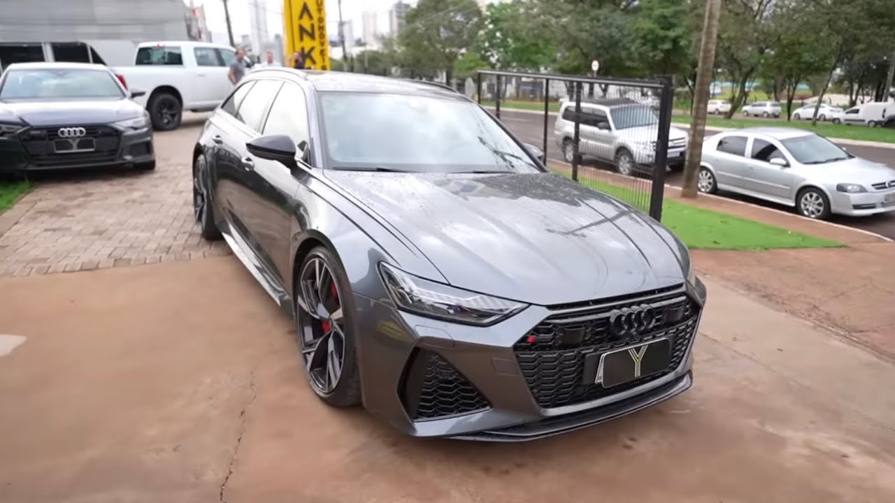 NOVA AUDI RS6 2023 EM DETALHES