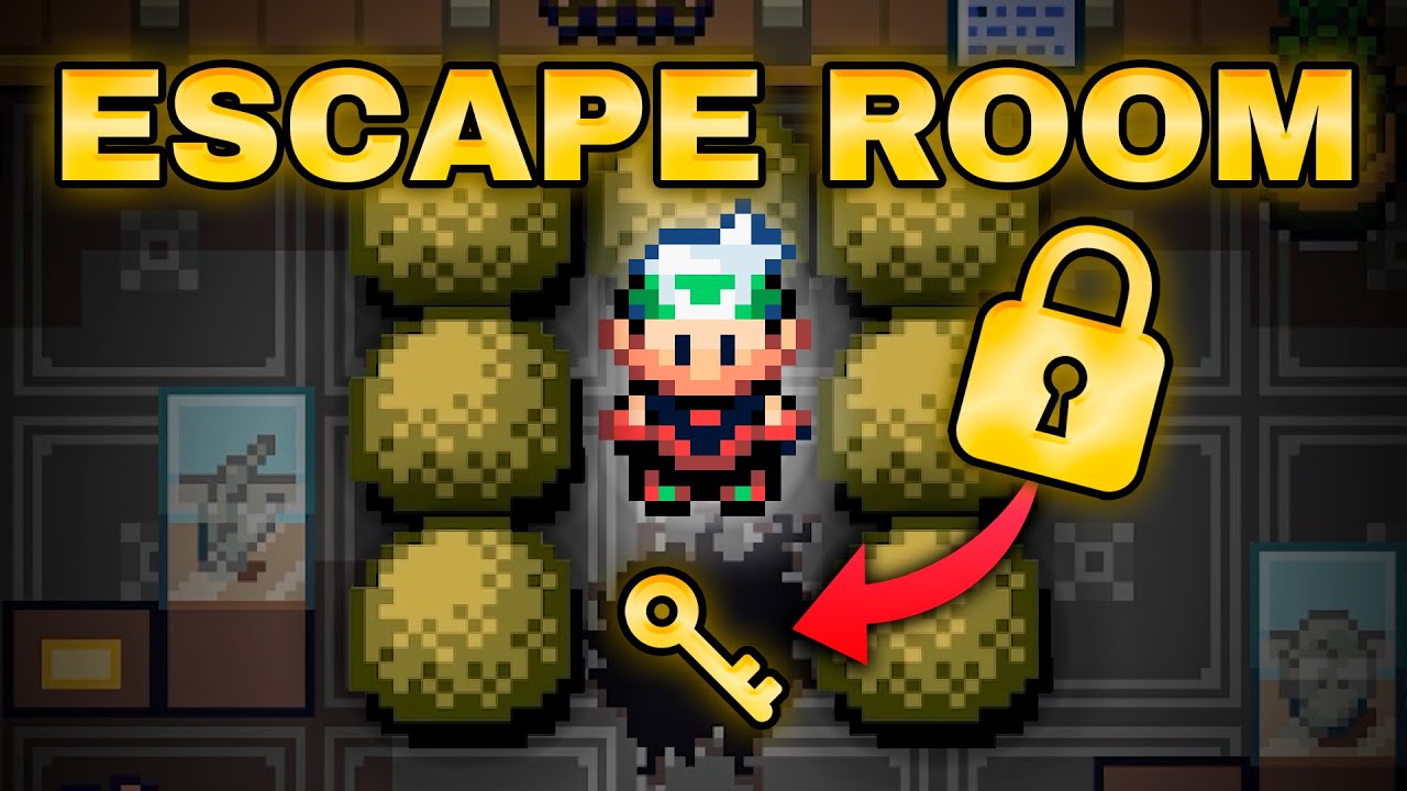 ESTOY ATRAPADO en un ESCAPE ROOM de POKÉMON