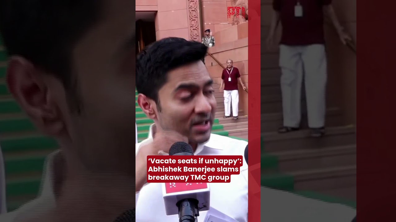 &lsquo;Vacate seats if unhappy&rsquo;: Abhishek Banerjee slams breakaway TMC group