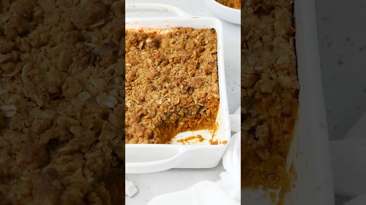 Gluten-Free Pumpkin Crisp