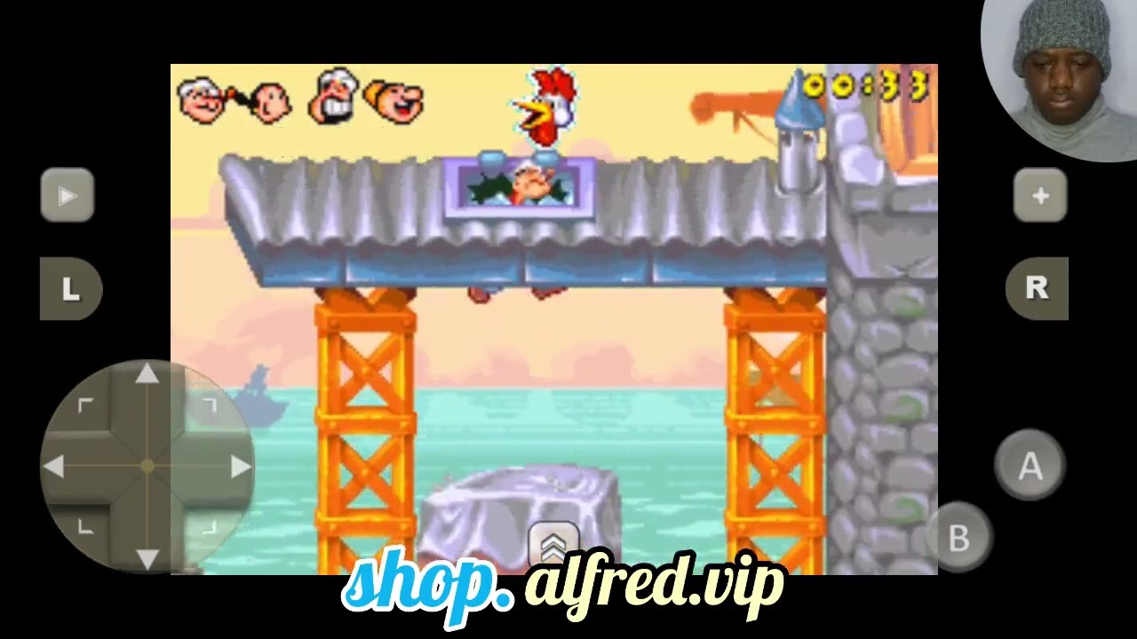 Popeye : Rush For Spinach : Gaming 🎮 With Alfred: 1st Time Playing
