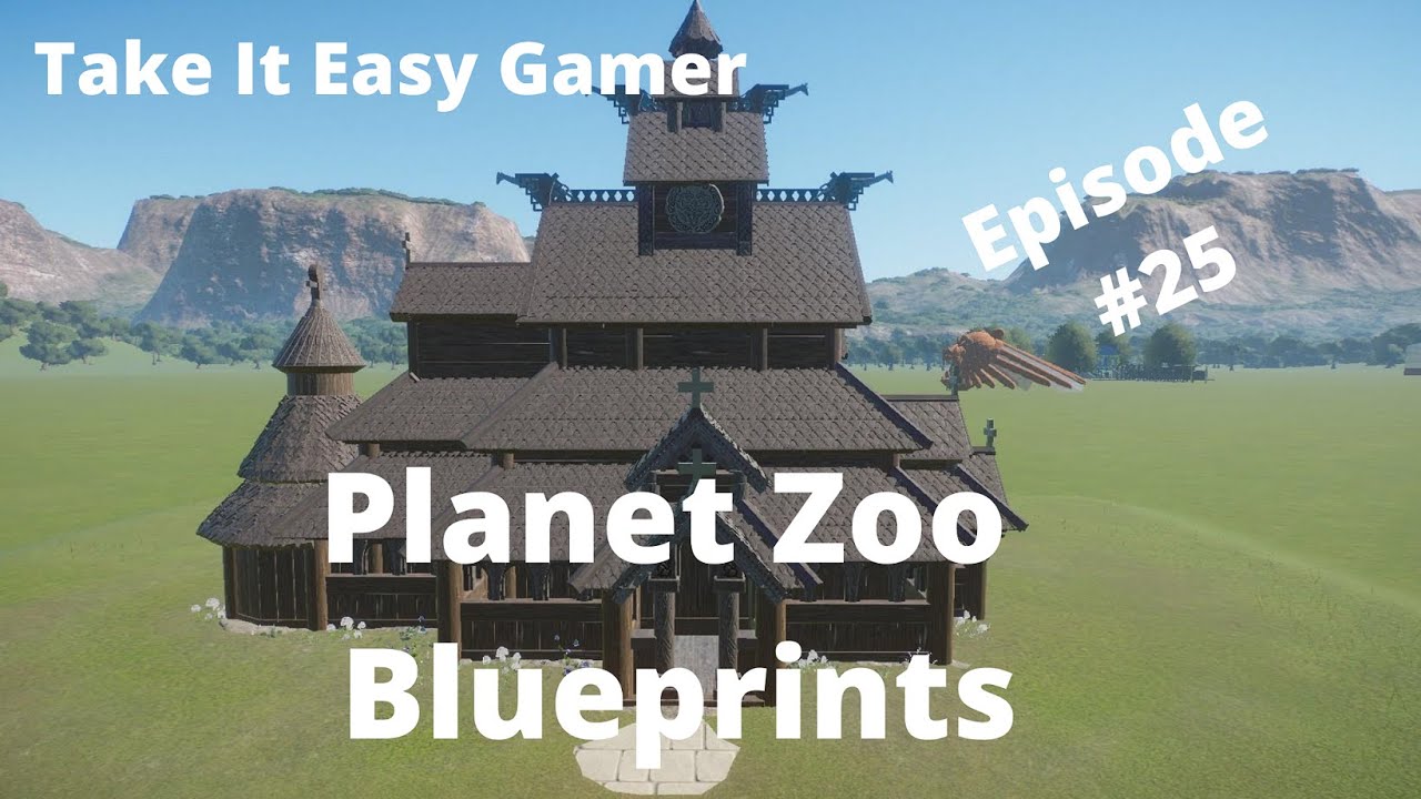 Planet Zoo -  Steam Workshop Blueprints 25 - Great Build Ideas