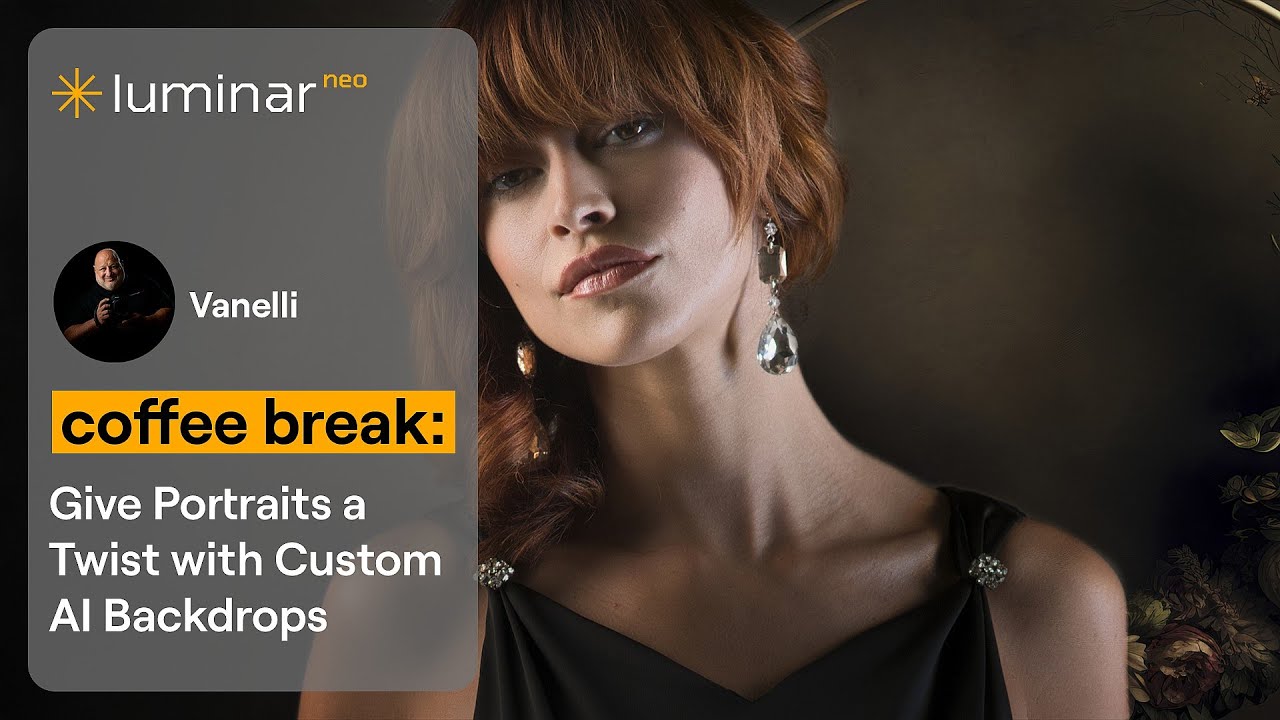 Give Portraits a Twist with Custom AI Backdrops | Luminar Neo