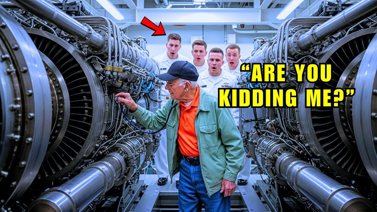 Navy Engineers Failed to Restart a Warship’s Engine — Until a 90-Year-Old Veteran Showed Them How