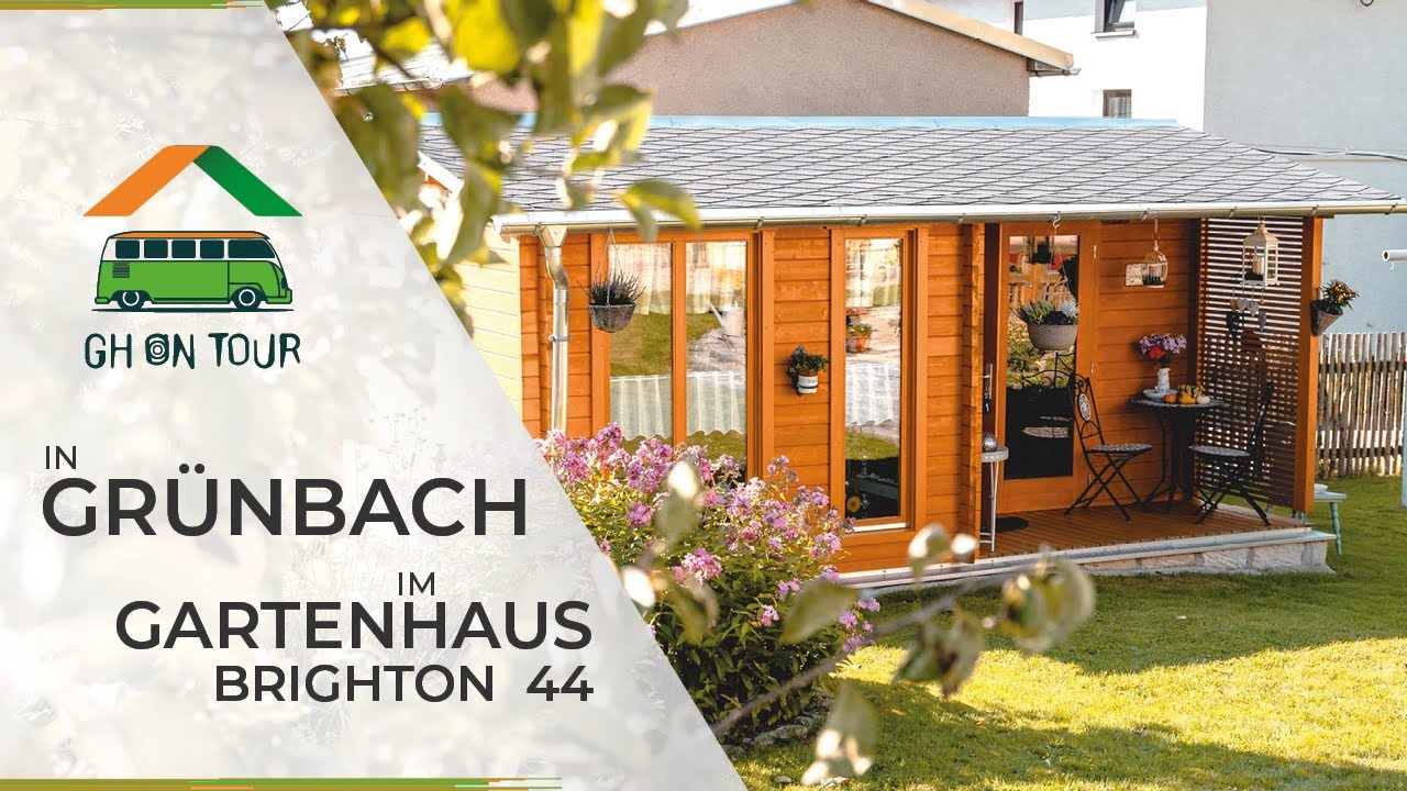 Wohnzimmer im Garten: Unser Gartenhaus Brighton als ausgelagerter Wohnraum in Grünbach [GH on Tour]