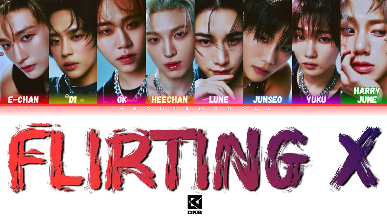 DKB (다크비) - 'Flirting X' Color Coded Lyrics [HAN / ROM / ENG]