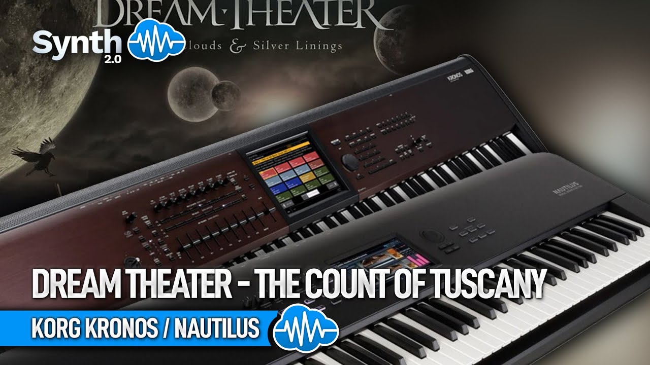 DREAM THEATER - THE COUNT OF TUSCANY - KEYBOARD COVER | KORG KRONOS / NAUTILUS