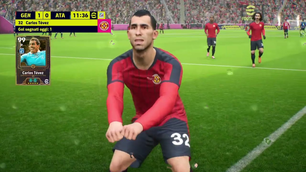 eFootball 2026 | Carlos Tévez - Goal #13 (assist di Nicolò Zaniolo)