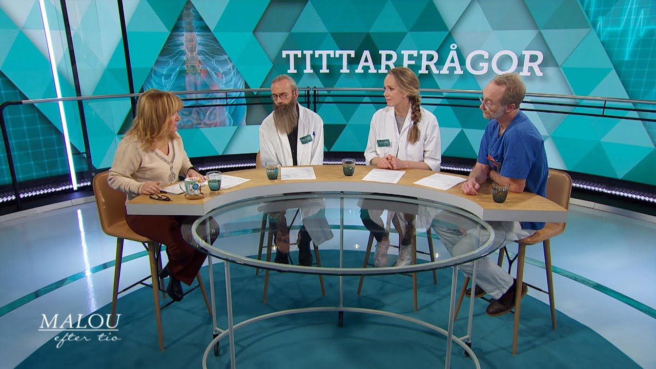 Doktorerna svarar på tittarnas frågor - Malou Efter tio (TV4)
