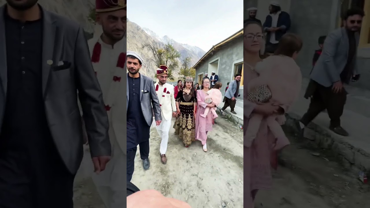 Wakhi culture marriage.                   #views #marriage #beauty #couple #new