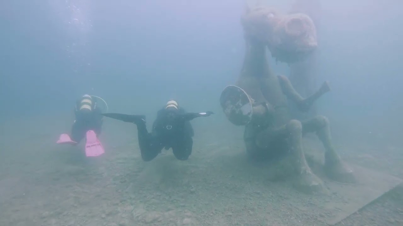 Diving at Capernwray Quarry 11th August 2024