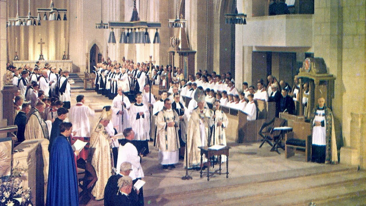 BBC TV: Consecration of Guildford Cathedral 1961 - Guildford Cathedral Choir (Barry Rose)