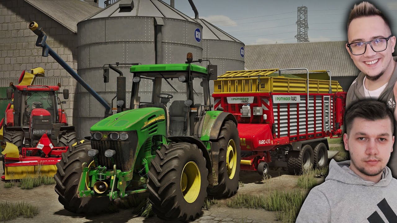 Let's Play Farming SImulator 22😱 Prezentacja Gospodarstwa🔥 Sianokiszonka W Silos🌱 MafiaSolec & Tanas