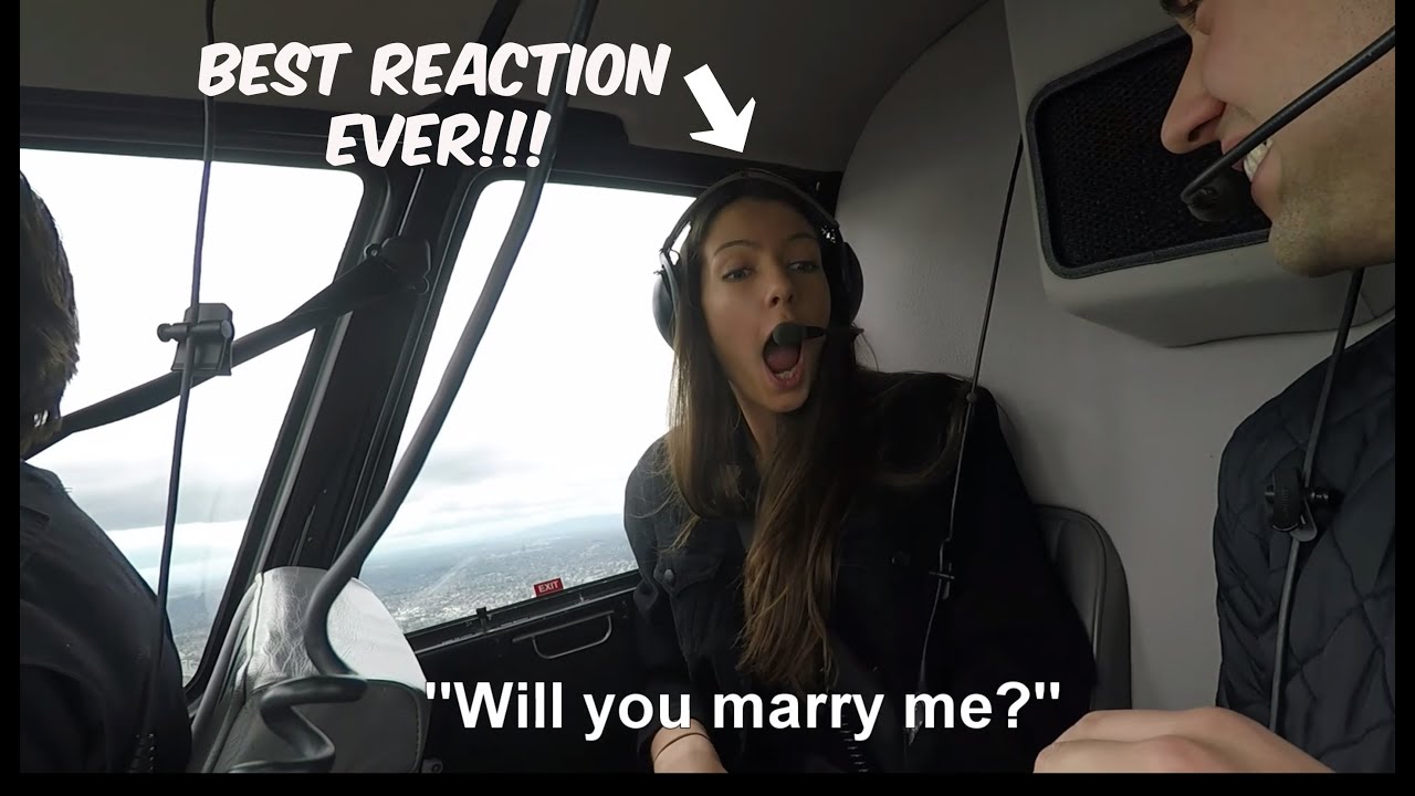 Best Surprise Helicopter Proposal!