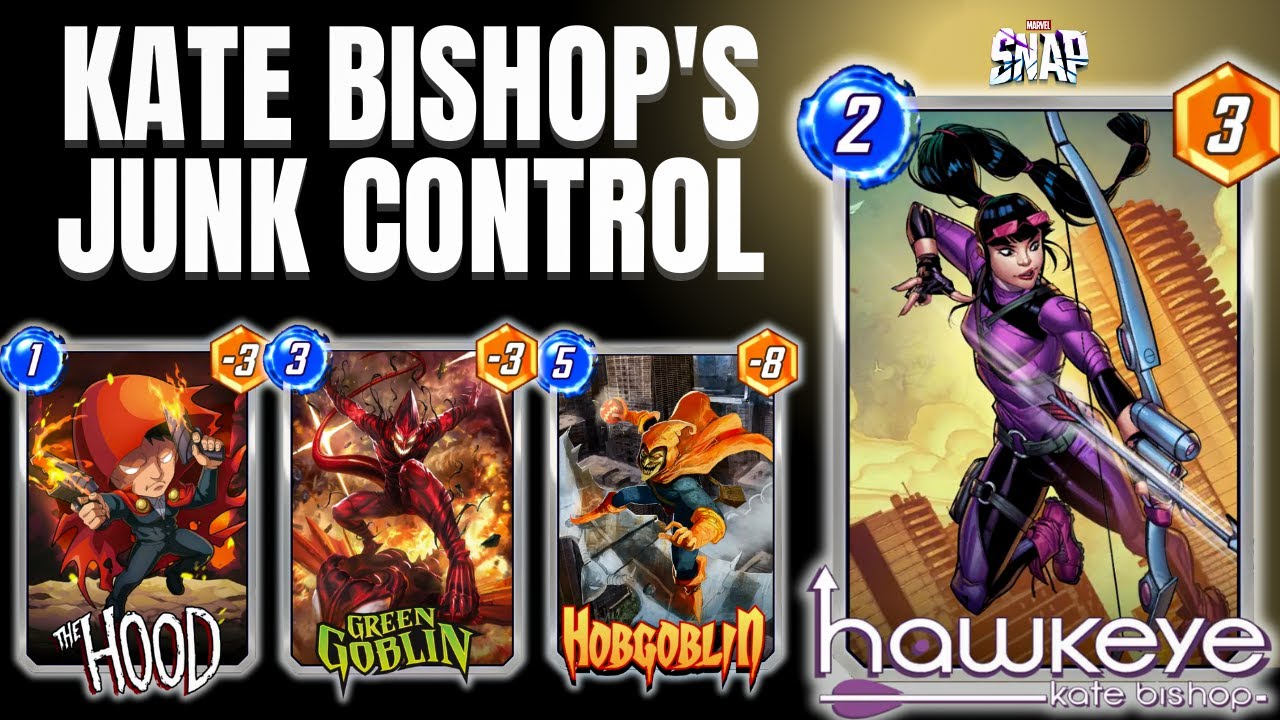 This Kate Bishop Junk Deck is Unstoppable in Marvel Snap!